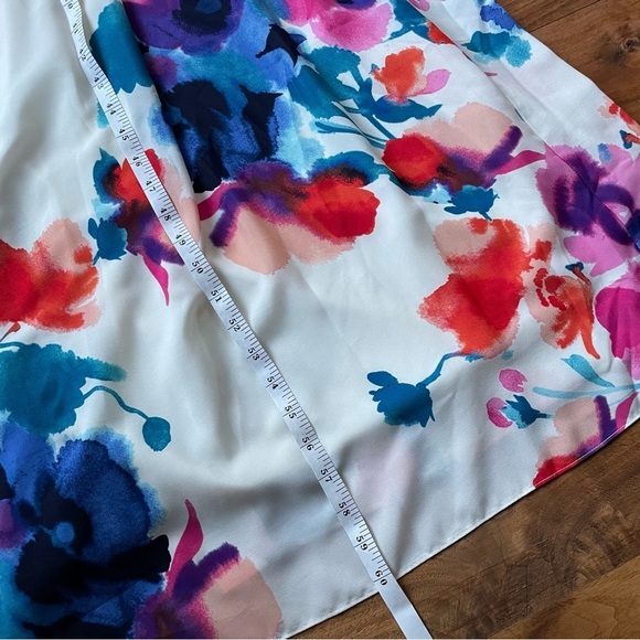 Eliza J Floral Print Halter Maxi Dress - Picture 13 of 14